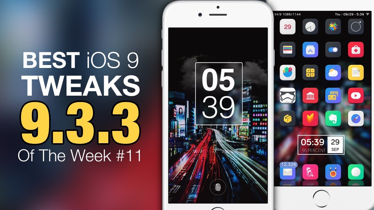 The BEST iOS 9.3.3 TWEAKS Of The Week #11 2016 iPhone - iPod Touch - Jailbreak