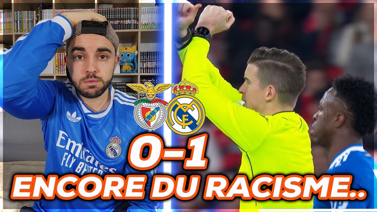 VINICIUS JR EXCEPTIONNEL mais MATCH HONTEUX ! Débrief Benfica 0-1 Real Madrid