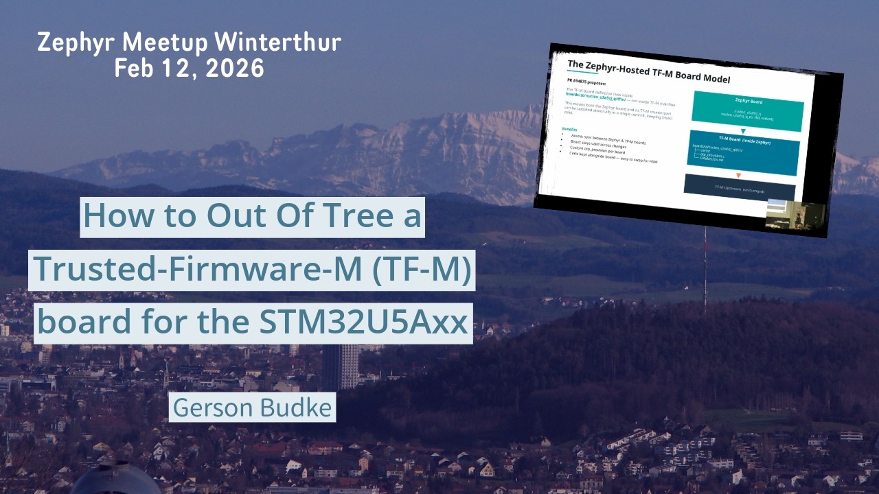 How to Out Of Tree a Trusted-Firmware-M (TF-M) board for the STM32U5Axx MCU