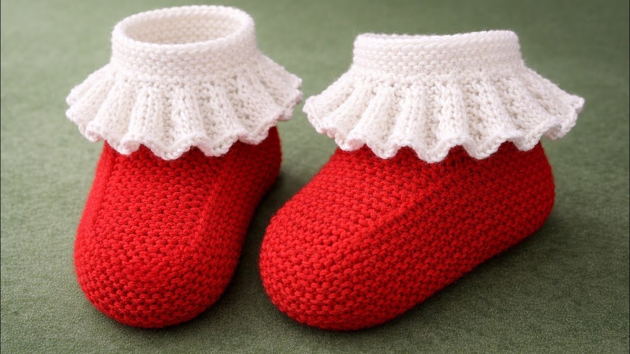बेबी सॉक्स बनाने का नया तरीका | Easy Woolen Baby Socks Knitting Tutorial | Kanha Knitter