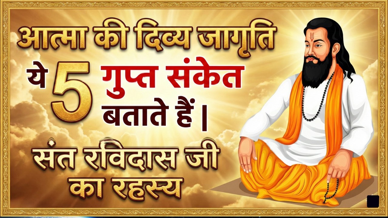 ये 5 गुप्त संकेत बताते हैं आत्मा की दिव्य जागृति | संत रविदास जी का रहस्य | Sadrup Inspired