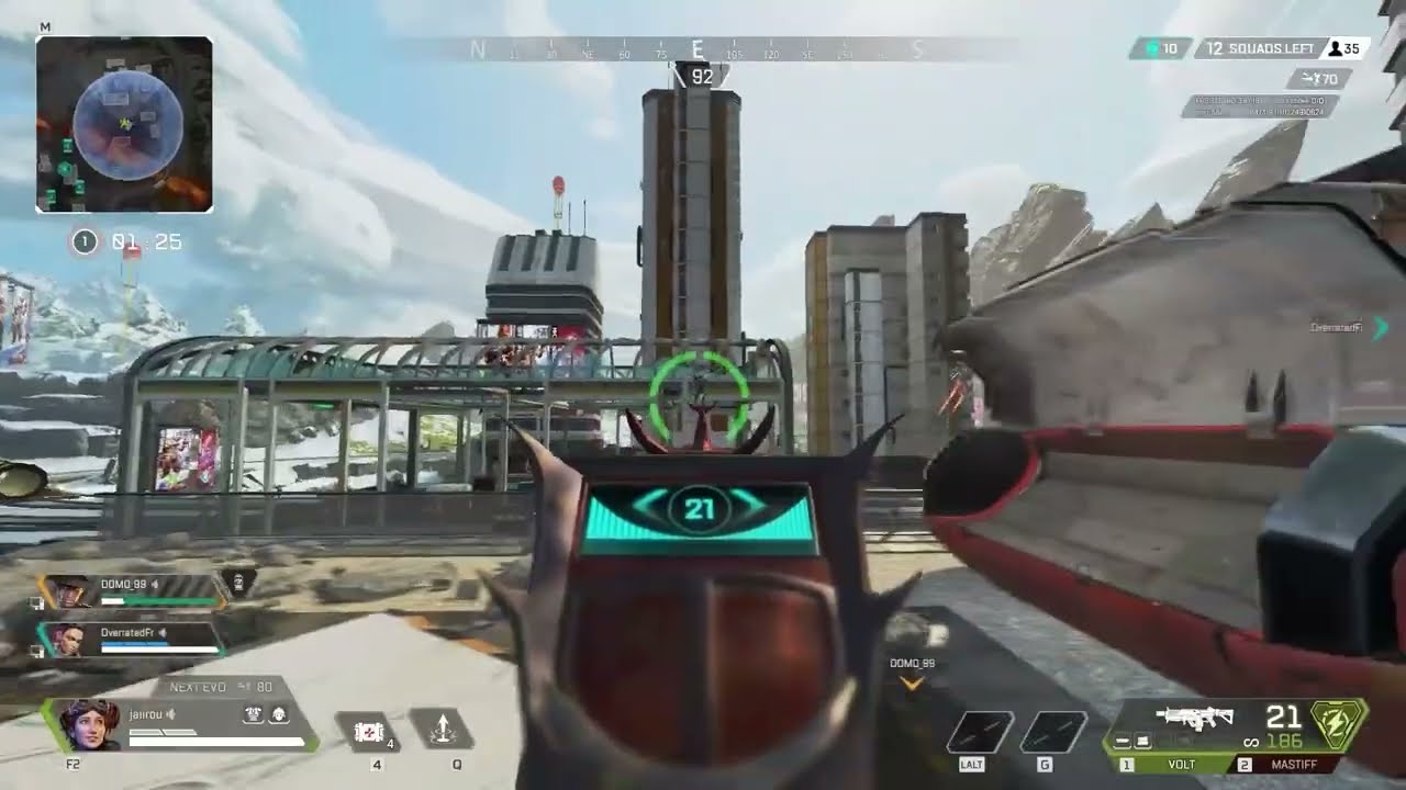 Voltaic Diamond Plays Apex | Aim Highlights #1