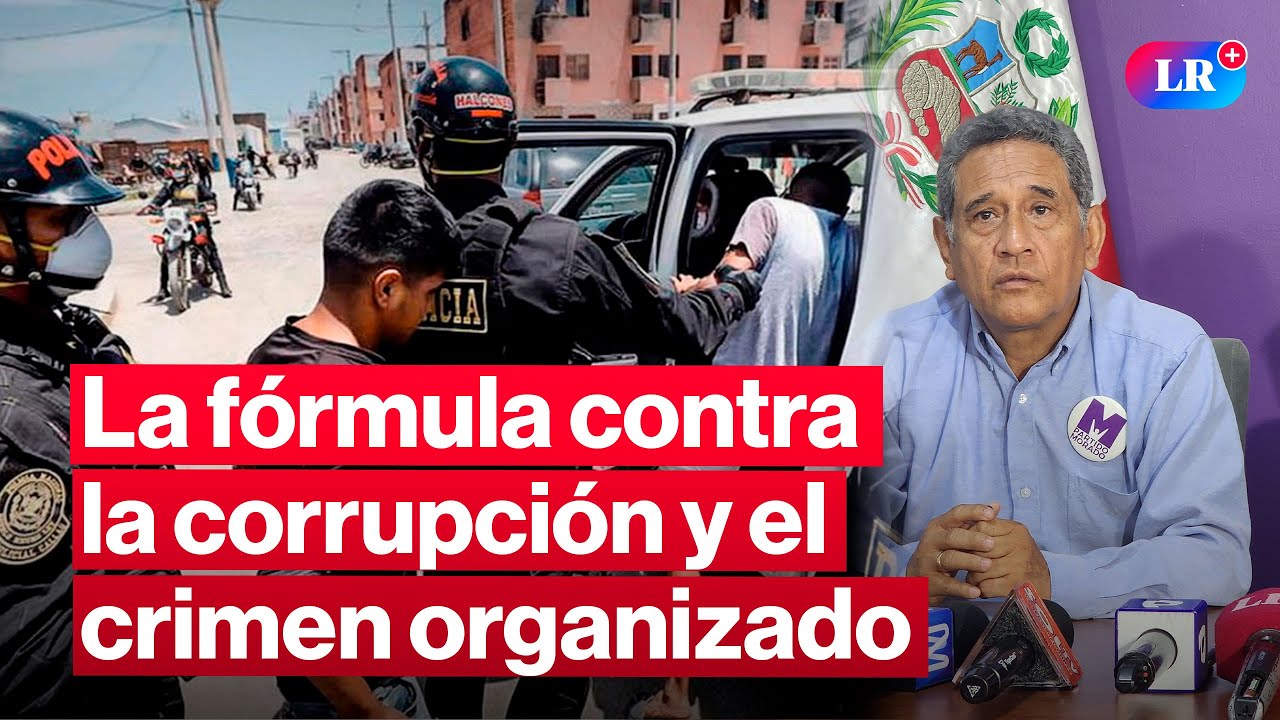 🔴 Elecciones 2026: Partido Morado y su plan para erradicar la corrupci&oacute;n | #EnVivoLR