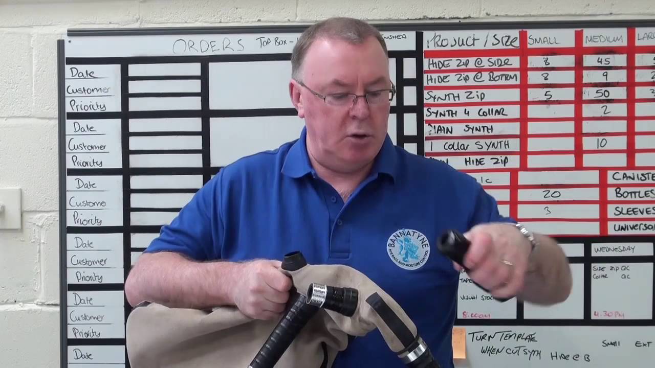 Bannatyne Pipe Bag - How to Remove stocks from the bag