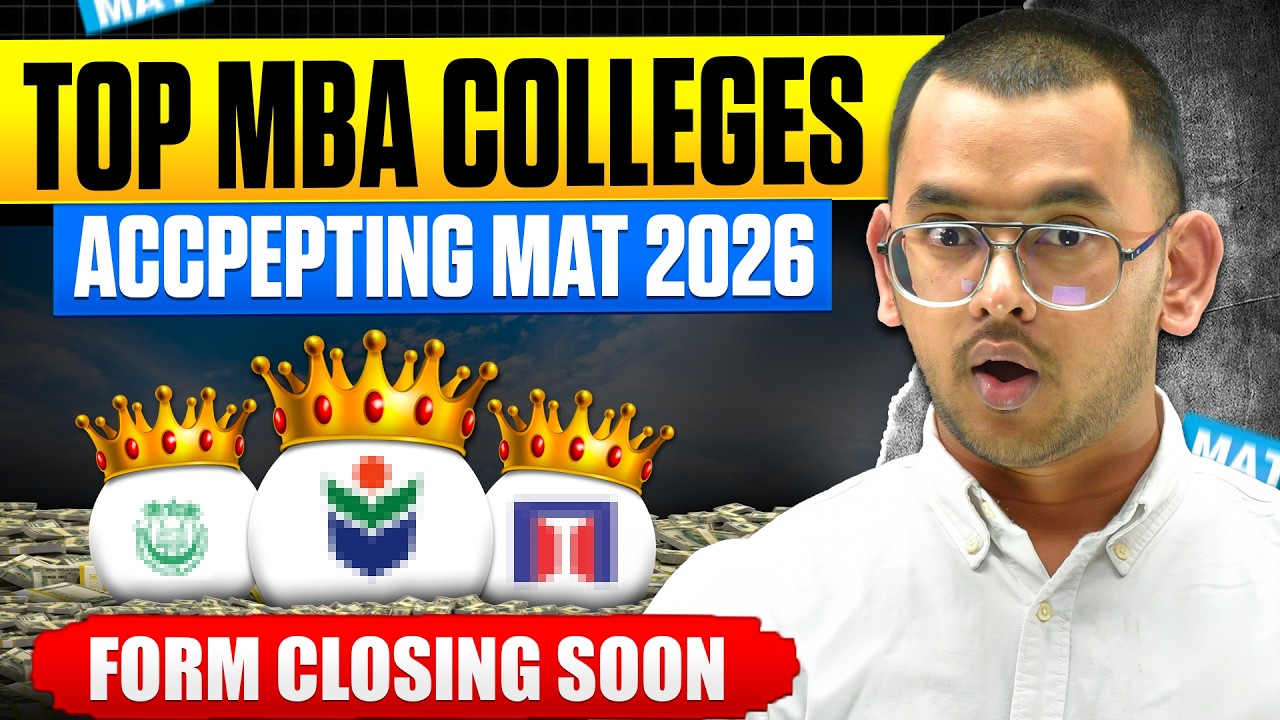 Delhi NCR MBA Forms Closing Soon 🚨 | Top MBA Colleges through MAT 😱