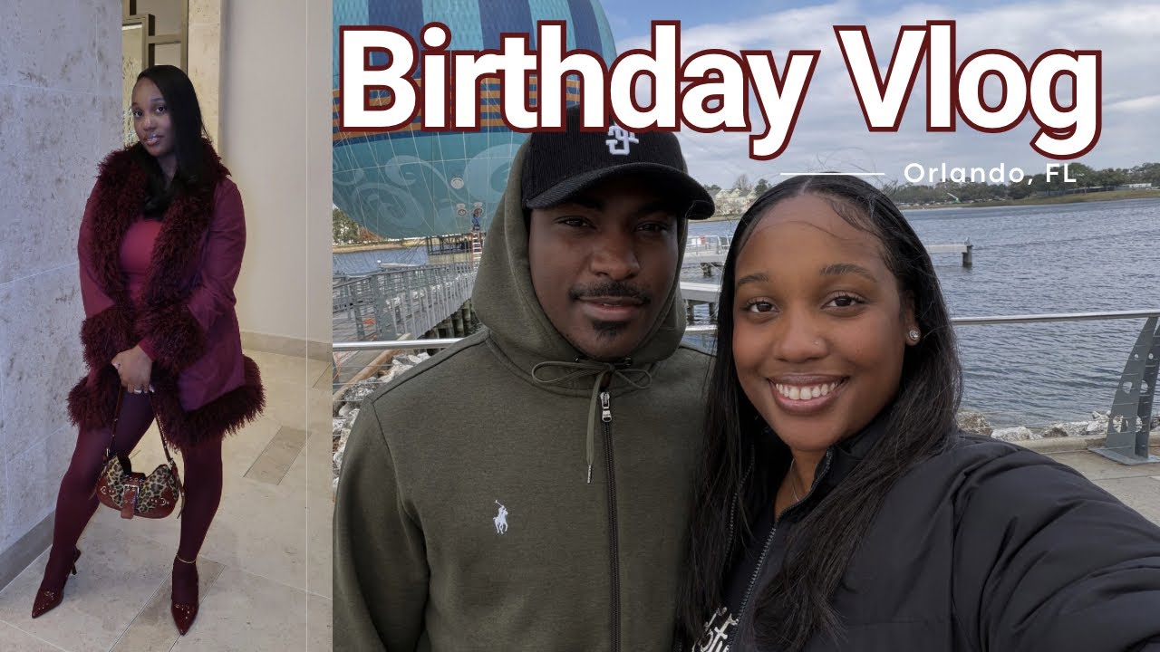 Birthday Vlog | Orlando, FL w/ the hubby ❤️