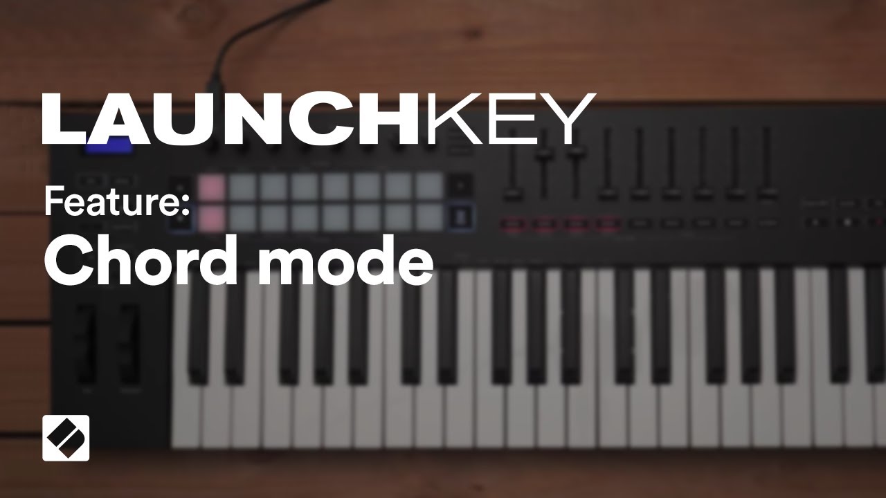 Launchkey [MK3] - Chord Mode // Novation