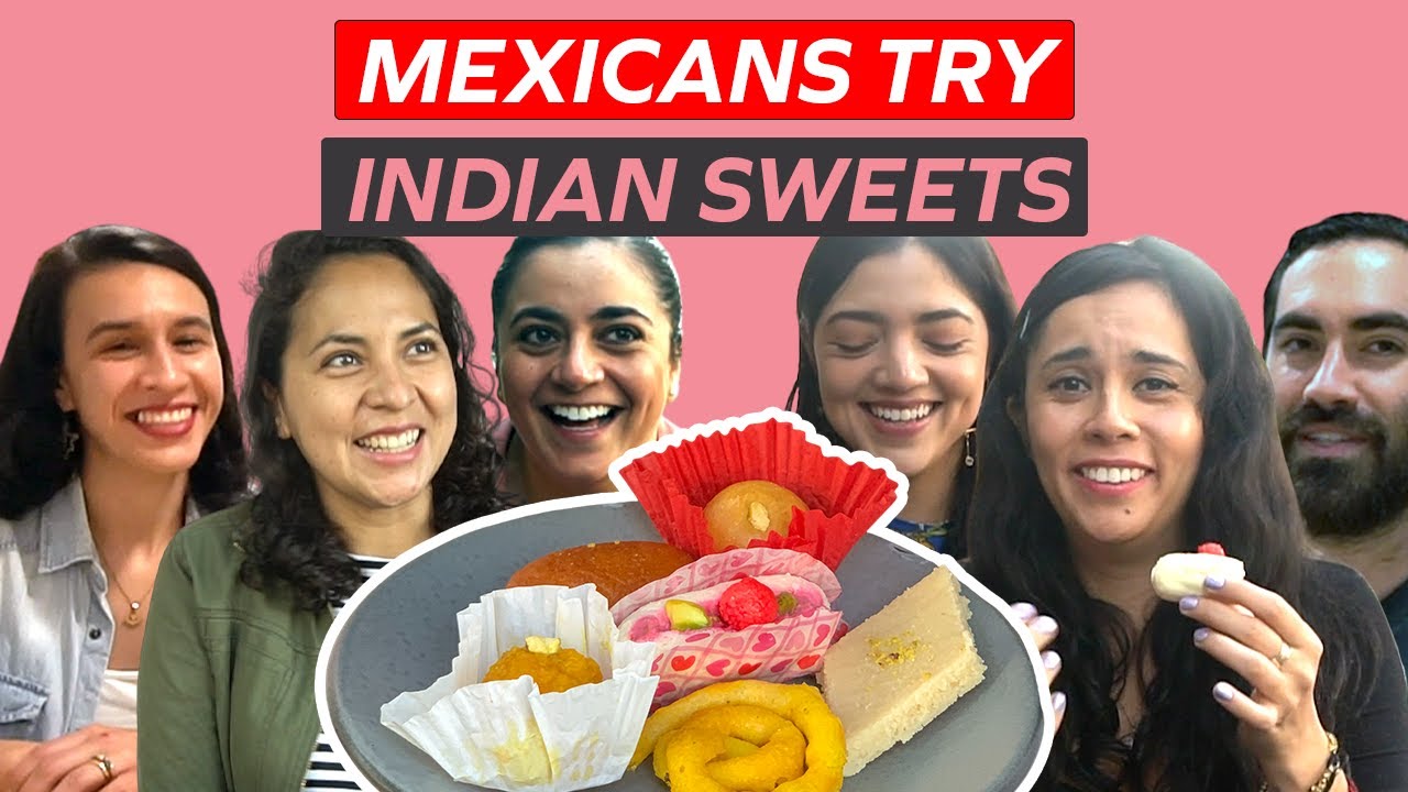Mexicans Try Indian Sweets for Diwali