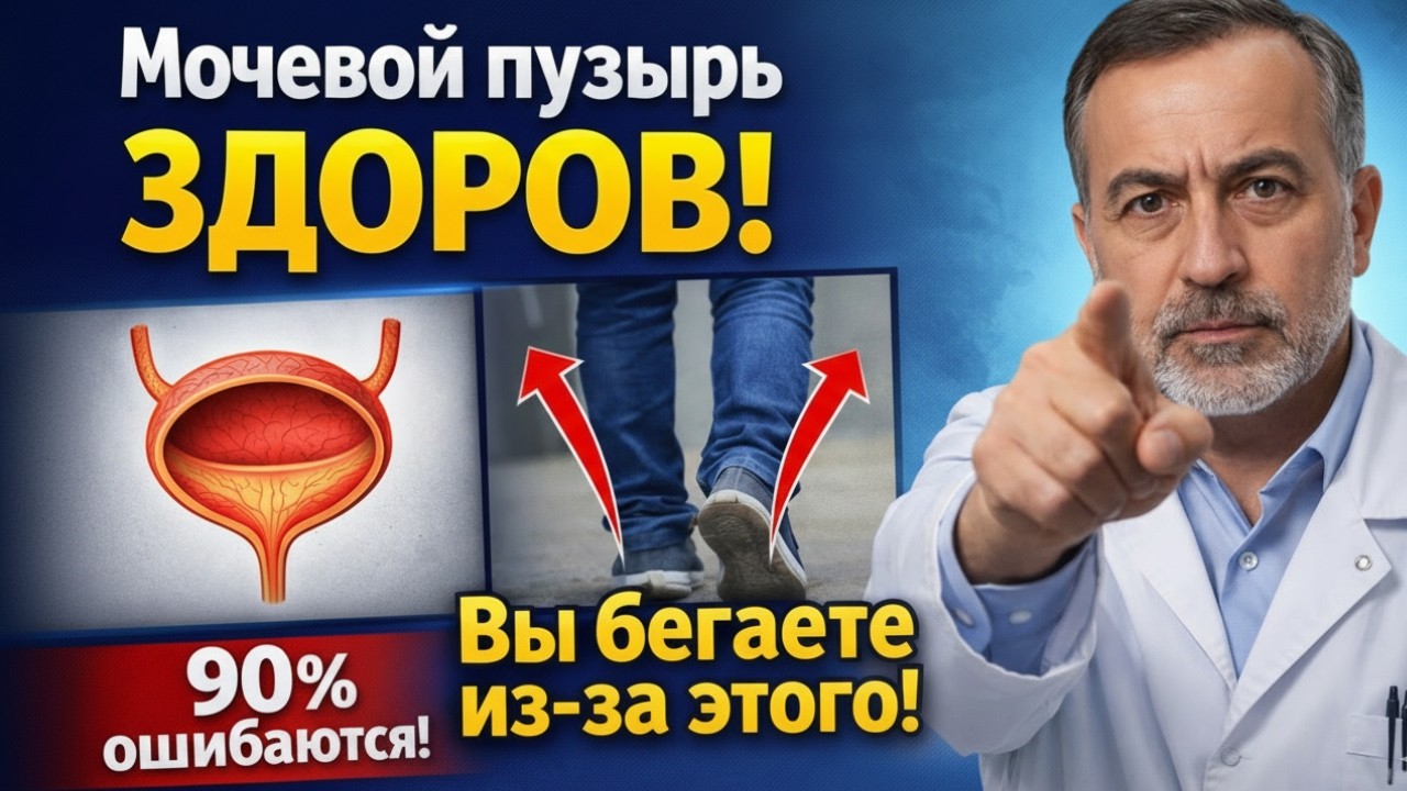 Встаёте ночью в туалет? Проблема не там, где вы думаете | врач объясняет