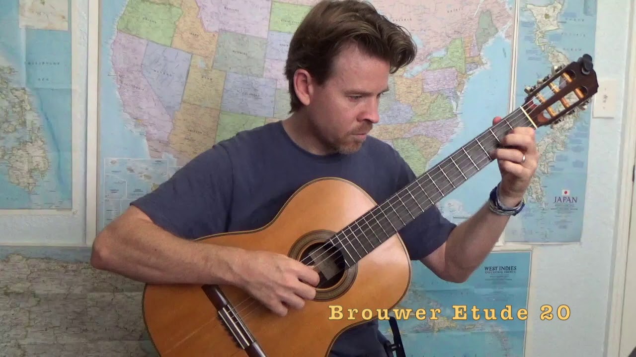Leo Brouwer Etude 20