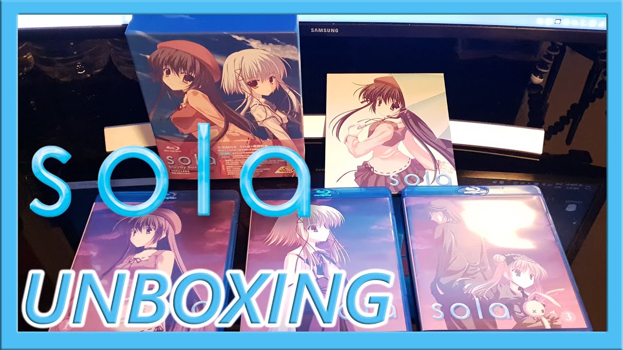 UNBOXING | Sola - Japanese Limited Edition Blu-ray Box (.ANIME Exclusive Version)