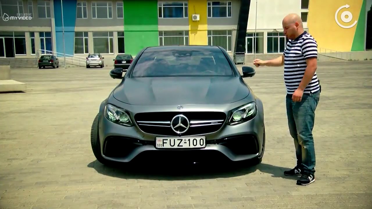 ტესტდრაივი ცინცასგან   Mercedes   AMG E63 S 4Matic+