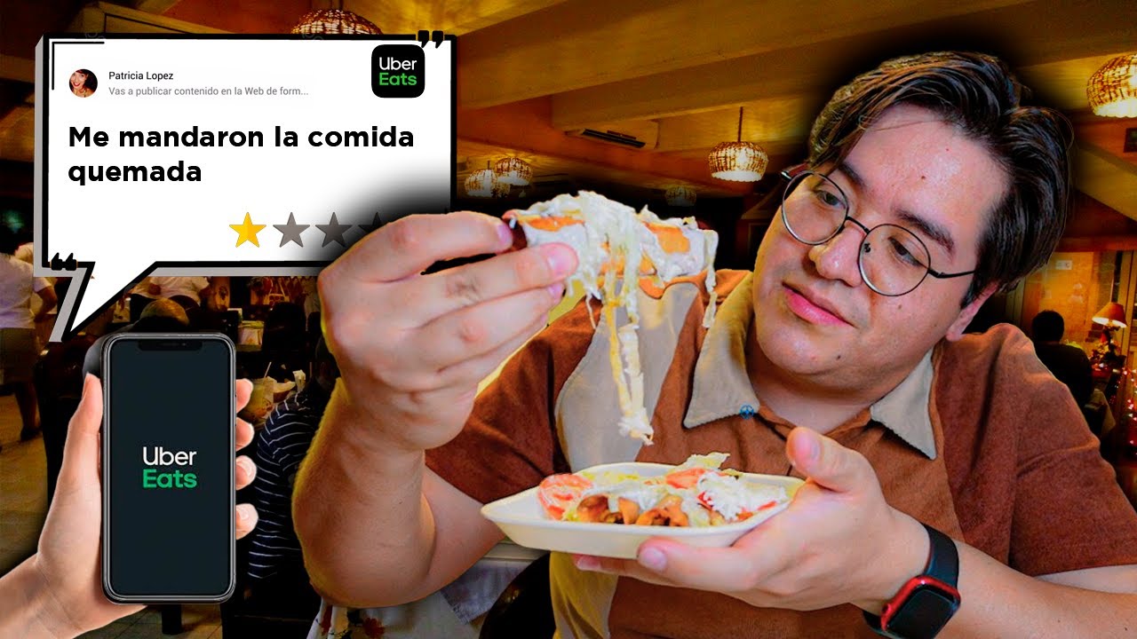 ¡Pedimos la PEOR comida de Uber Eats… y sobrevivimos para contarlo!