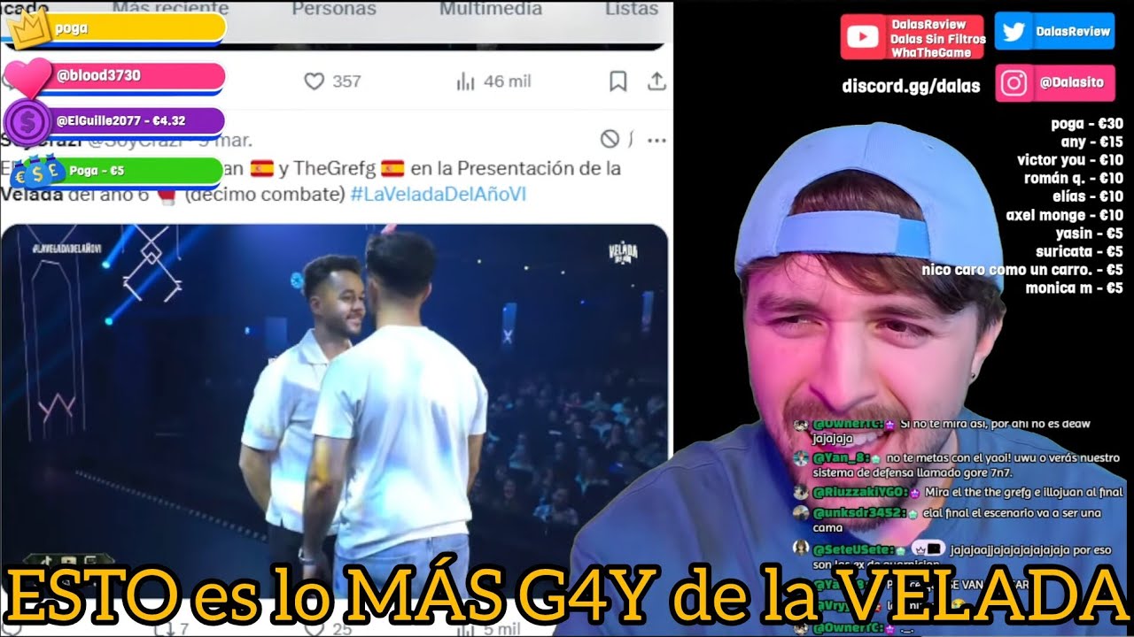 DALAS  SE BURLA del BESO de ILLOJUAN y GREFG! ATACA a TODOS por sus CONFRONTACIONES CARA a CARA