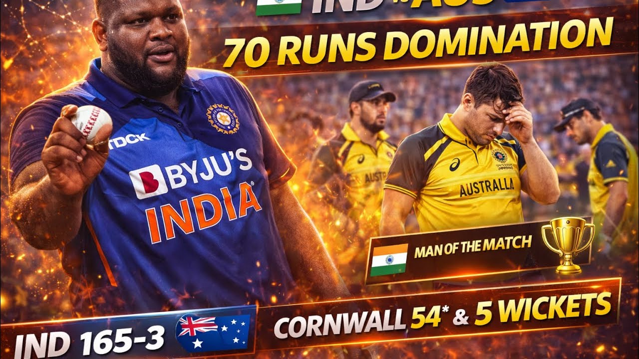 🔴 LIVE: INDIA vs AUSTRALIA | Cornwall On Fire! 🔥 | Cricket 24 PS5