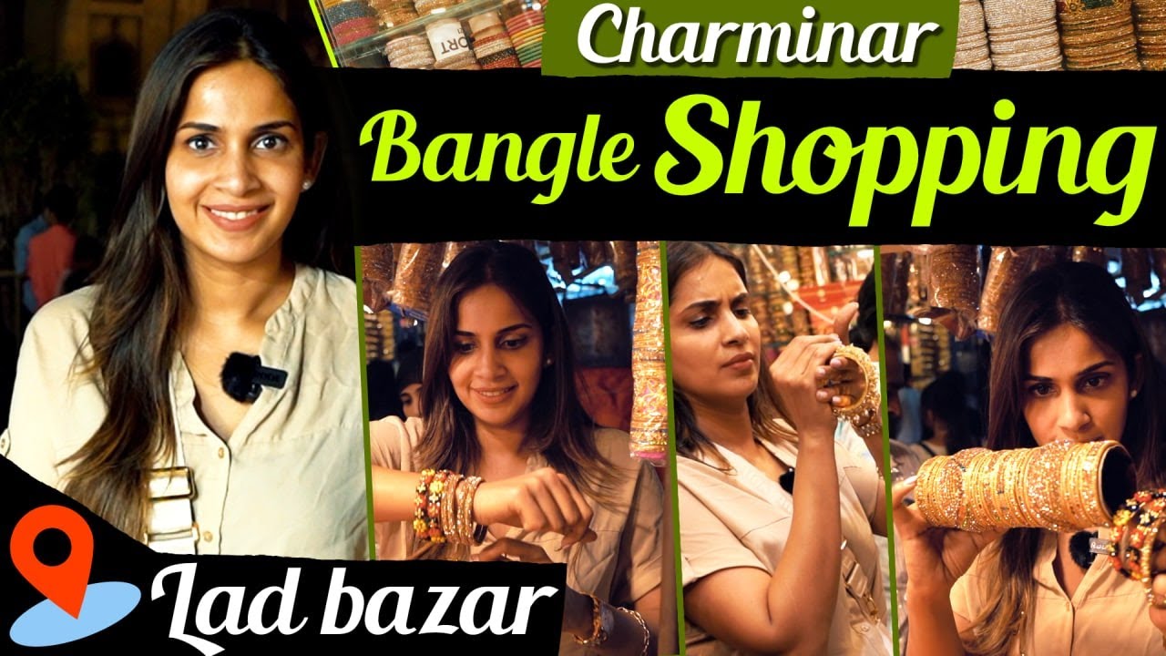 Charminar Bangle Shopping 👜 | Lad Bazar 📍| Samyuktha Shan
