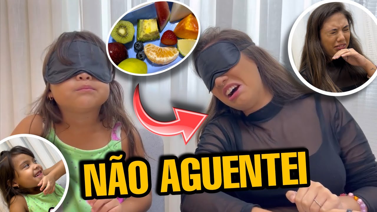 ELA ME FEZ PROVAR FRUTAS QUE NUNCA COMI !!! *olha isso* 🤢🤣