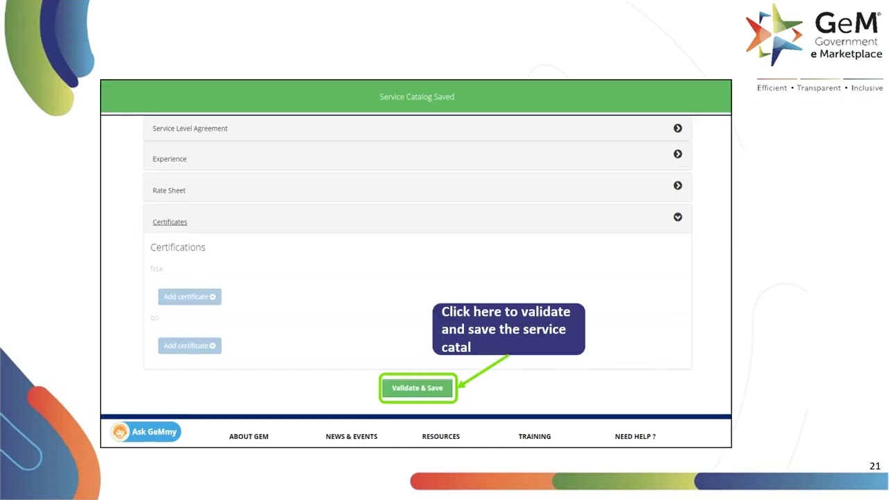 How to Manage Catalogue for Services on GeM | Catalogue Management Services GeM
