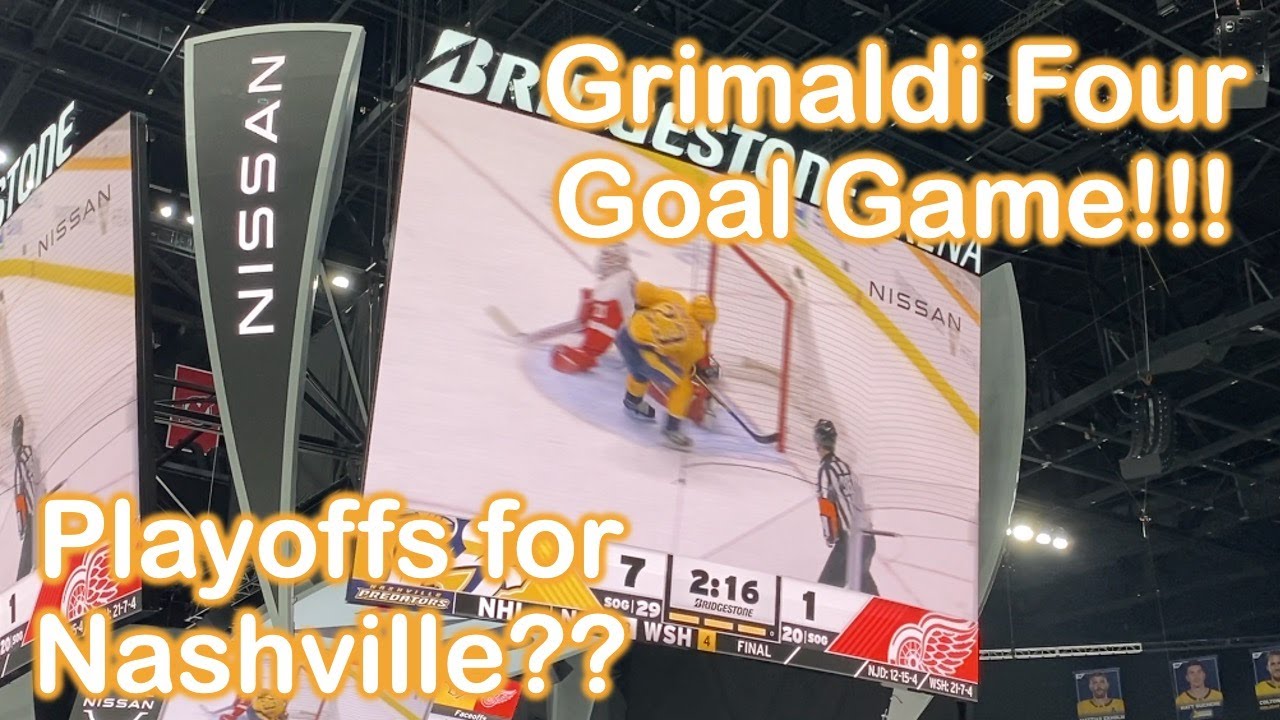 Rocco Grimaldi 4 Goals IN ONE GAME | Will Nashville Make the Playoffs?