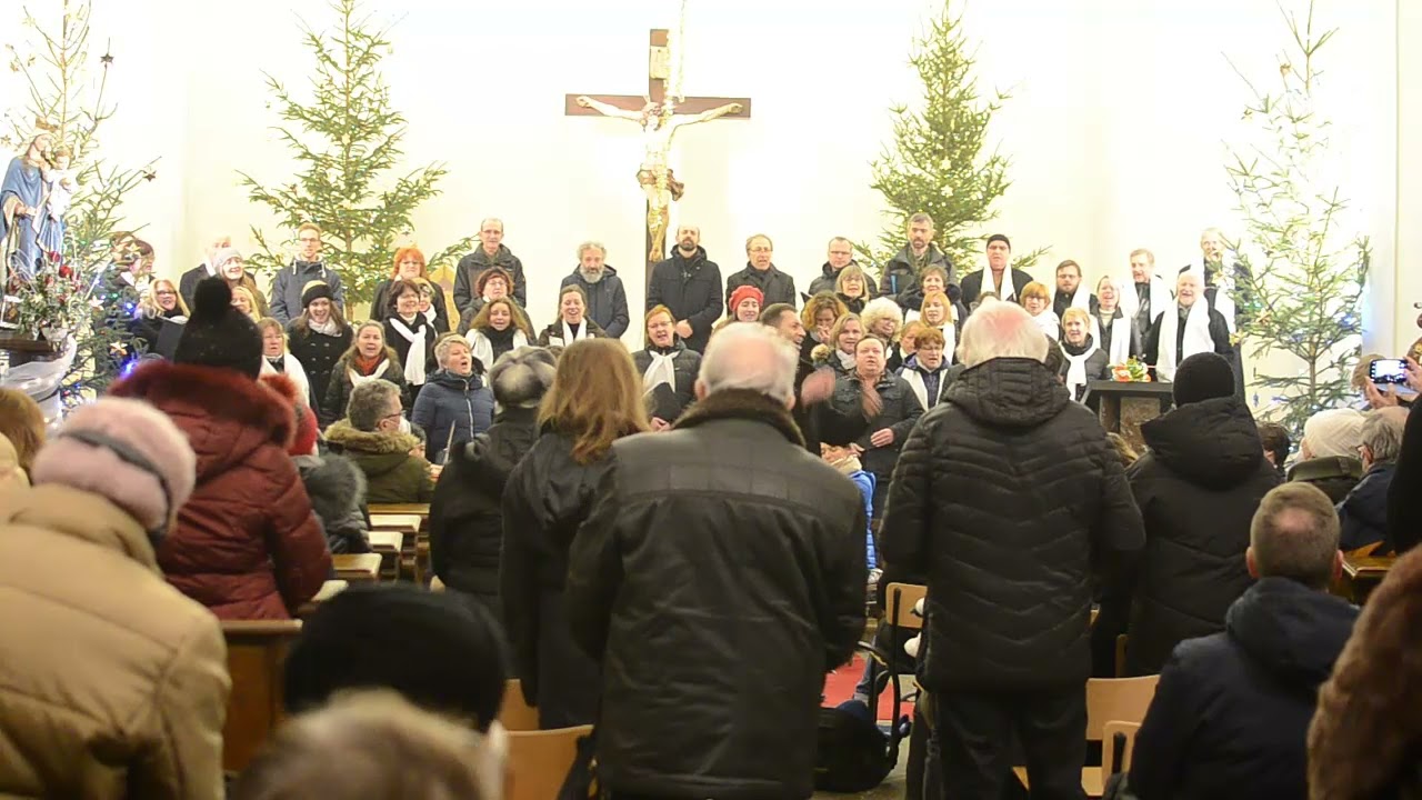 Narodil se Kristus Pán - 9.1.2022  - Libocký chrámový sbor/ Gaudium Praha - kostel v Liboci