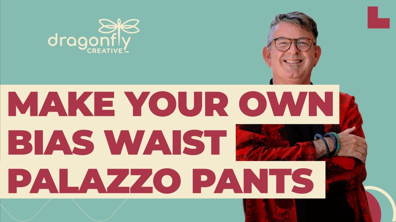 Creative Mini #7: Make your Own Bias Waist Palazzo Pants