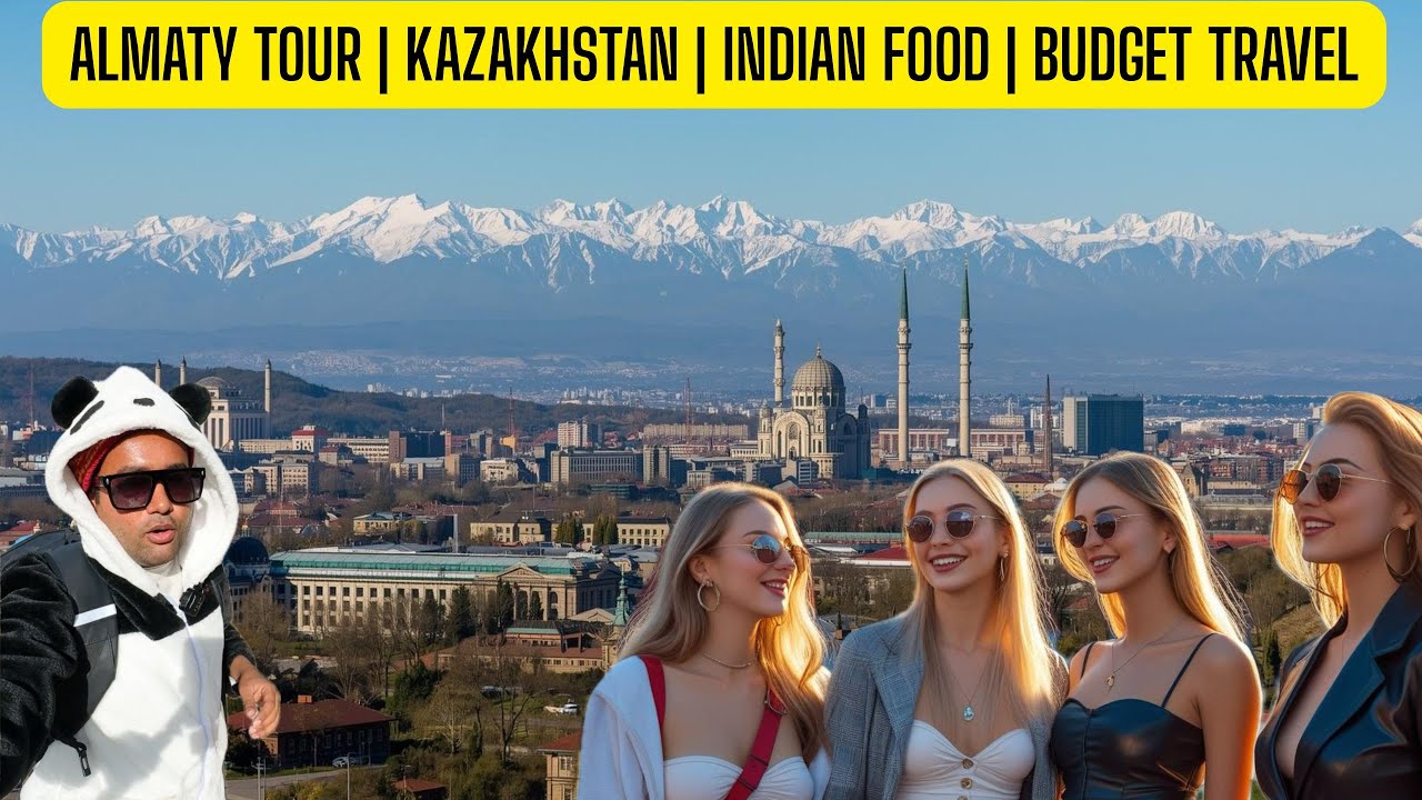Almaty Kazakhstan 🇰🇿 | Indian food in almaty | kazakhstan tour