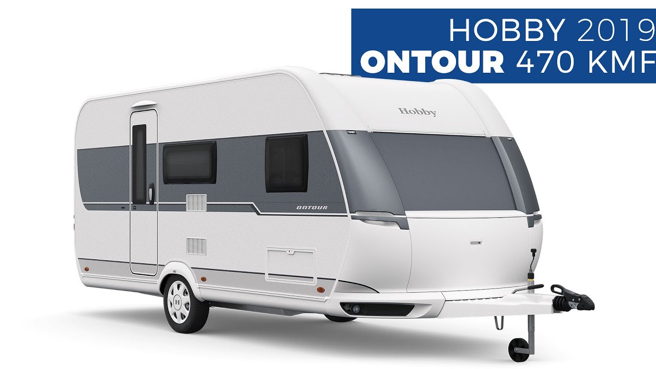 Przyczepa kempingowa Hobby Ontour 470 KMF 2019 - widok 360°