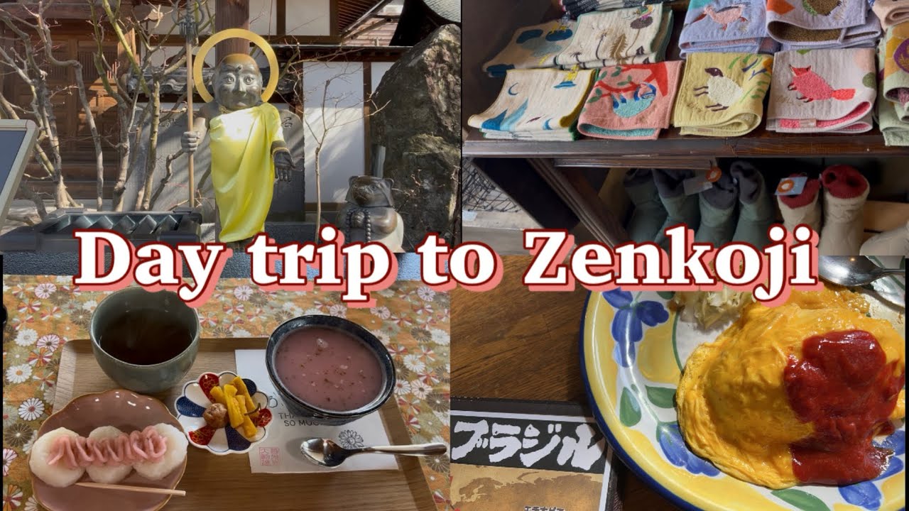 善光寺•春を探して1人散歩🌸春カフェ行って雑貨屋行って