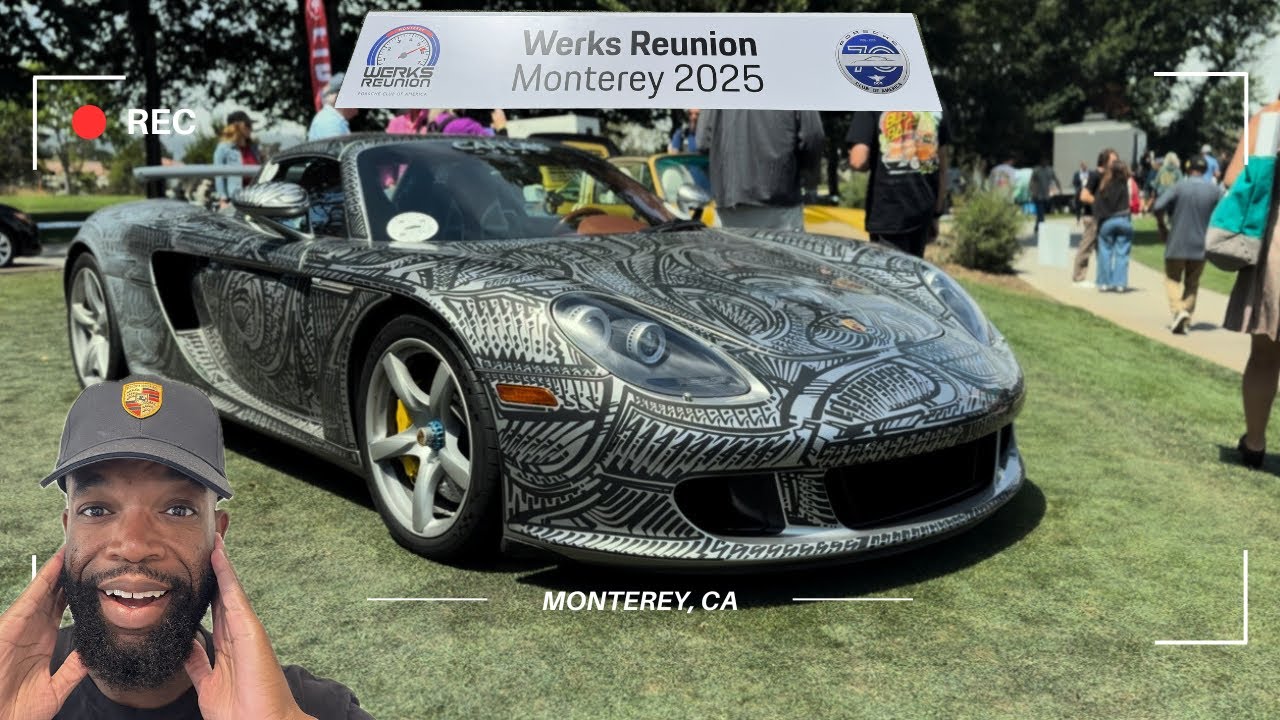 Porsche Werks Reunion Monterey At Carweek 2025!