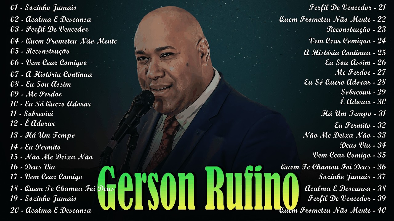 Milagre Hoje,Fé em Cristo,Glória Eterna - Gerson Rufino 2026 - As Melhores Canções Gospel