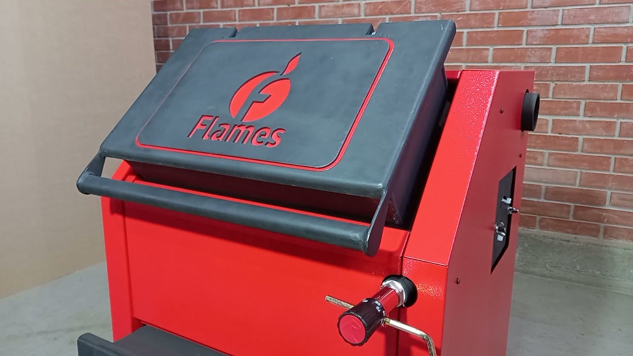 Твердотопливный котёл Flames Eco КОД | Официальное видео: демонстрация основных характеристик