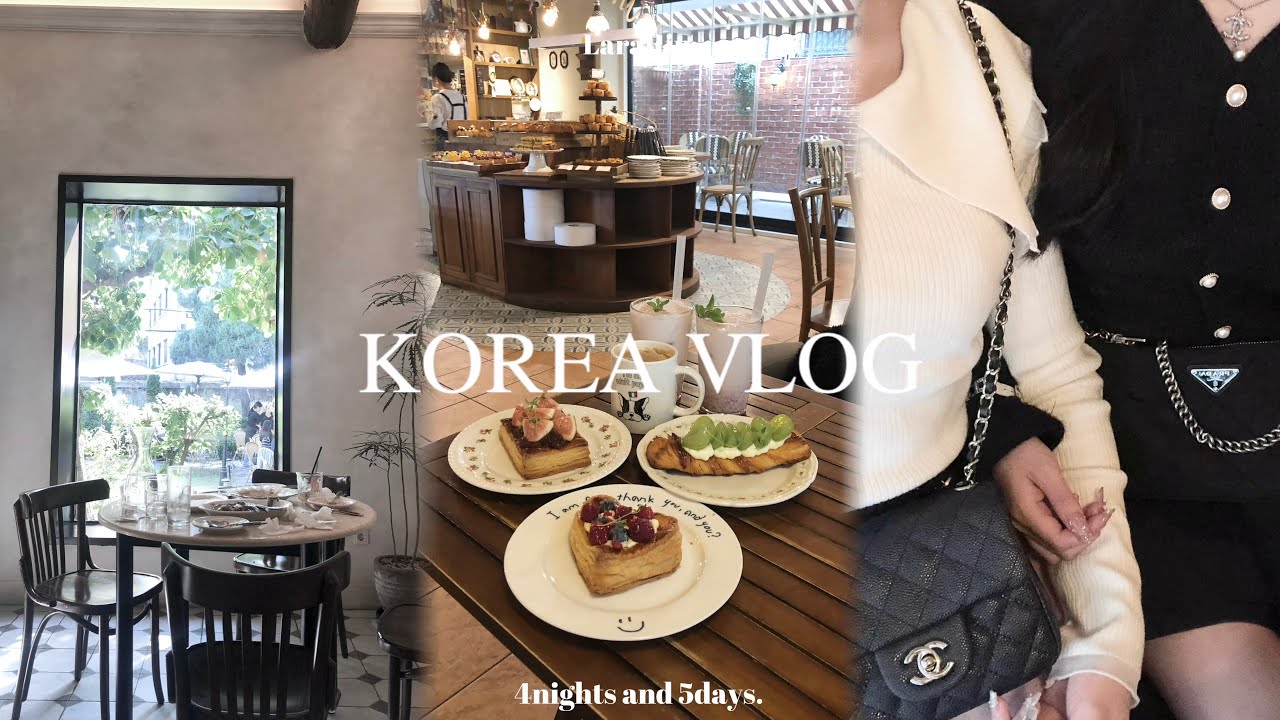【韓国vlog】 4泊5日の韓国旅行🇰🇷⟡.·𝜗𝜚