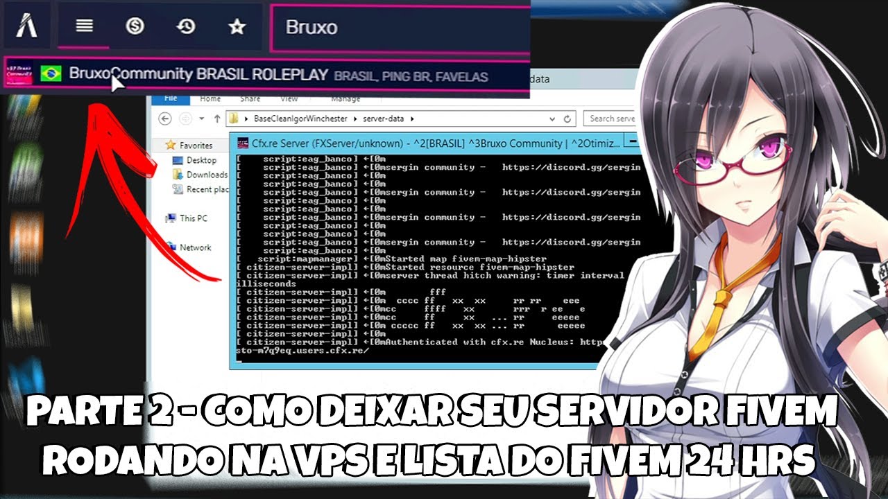 Como colocar seu servidor FiveM na lista do FiveM e deixar rodando 24H na VPS - Parte 2