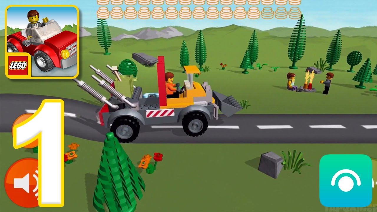 LEGO Juniors Create & Cruise - Gameplay Walkthrough Part 1 (iOS, Android)
