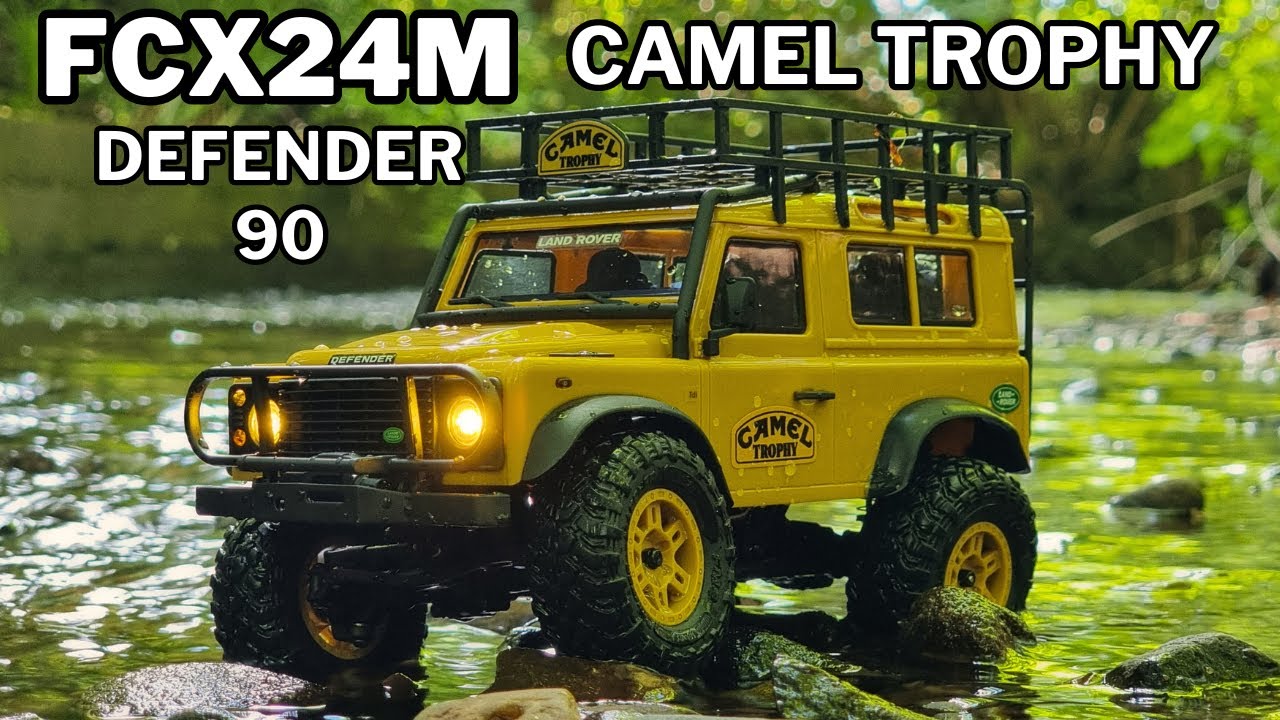 FMS FCX24M Camel Trophy Land Rover Defender 90 Review