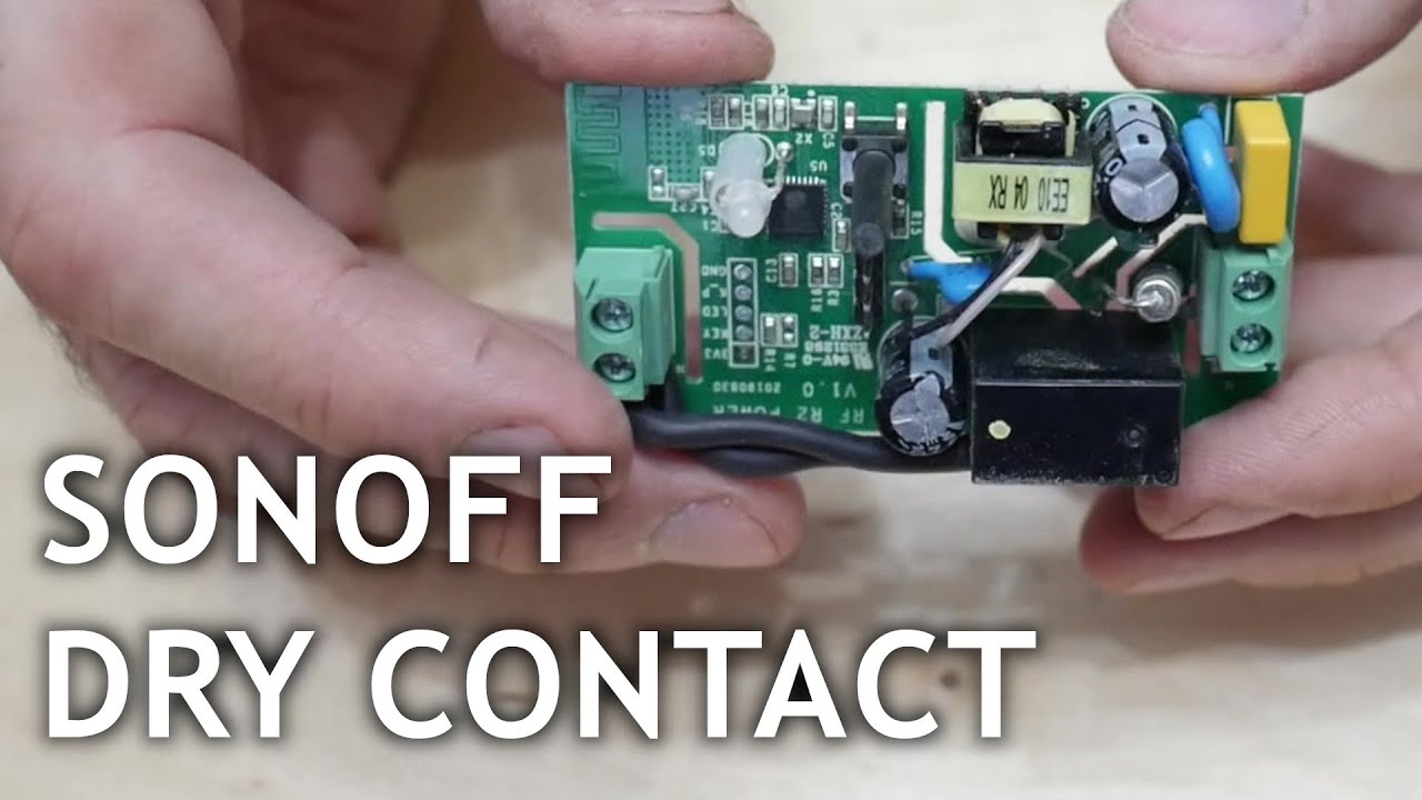 Sonoff dry contact