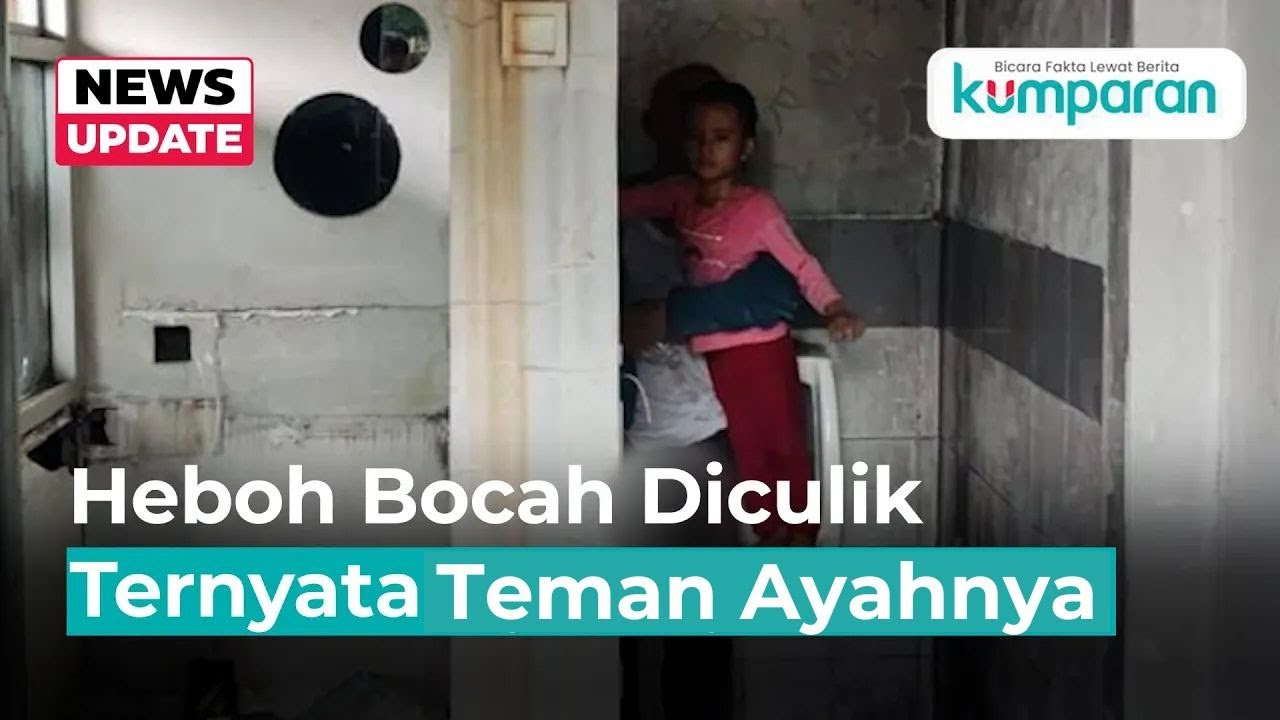 Detik-Detik Seorang Pria Sandera Bocah Pakai Pisau di Pospol Pejaten, Jaksel