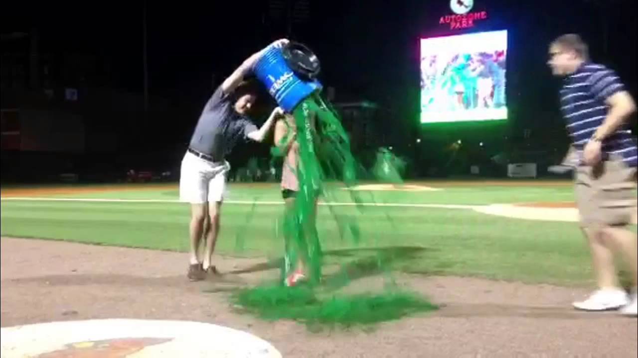 Maria Garay Slimed by Nickelodeon