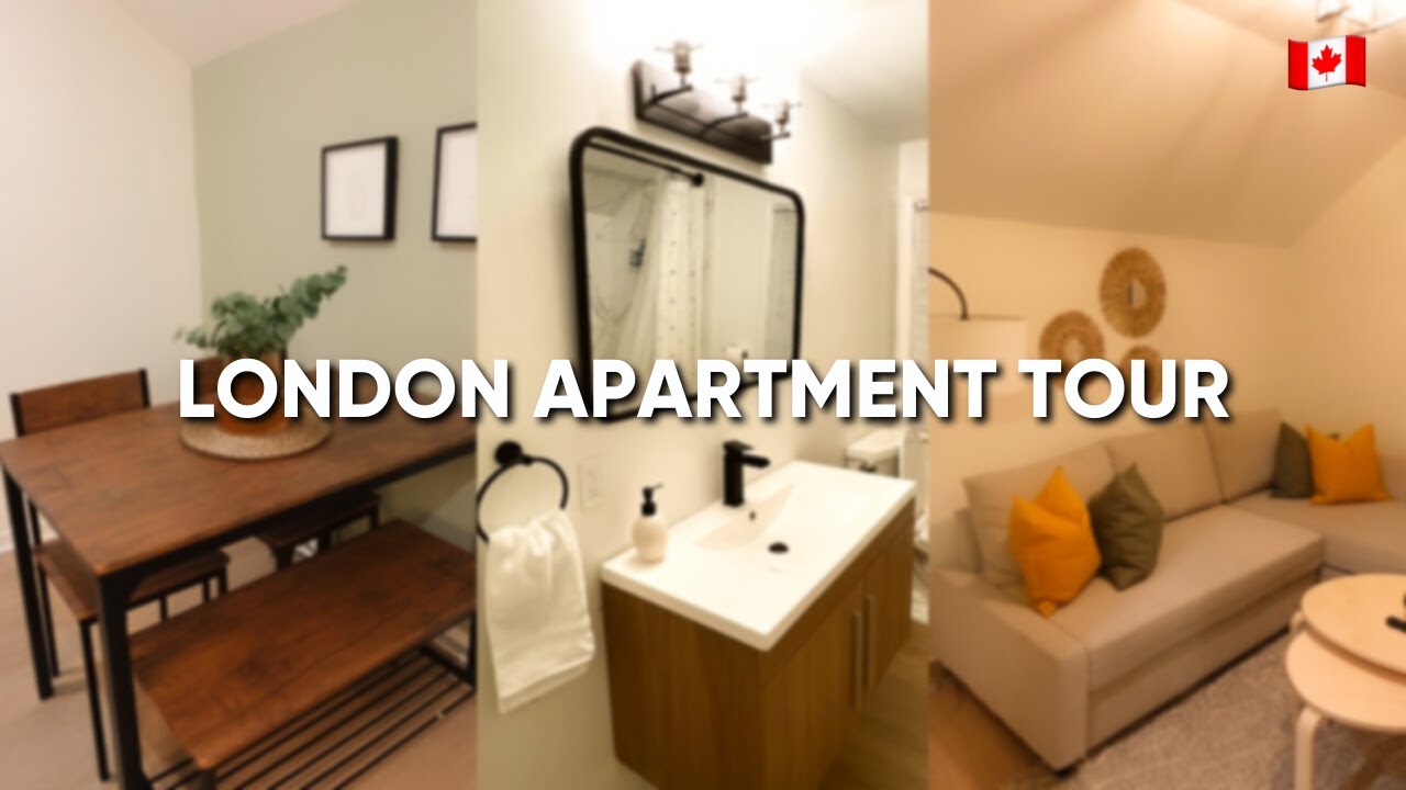 My 1 bedroom Apartment in London Ontario + How I got it as a Newcomer in Canada