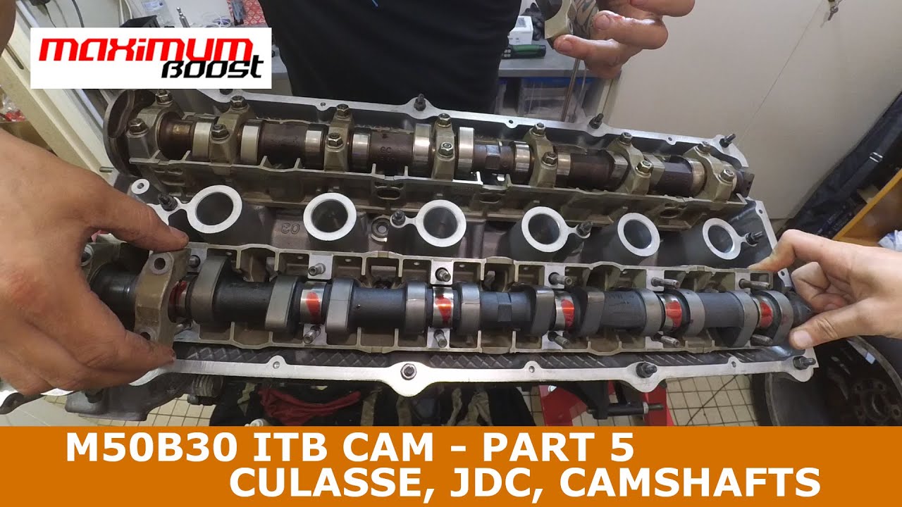 M50B30 ITB CAM - Part 5 - Culasse, Jdc, Arbres à cames