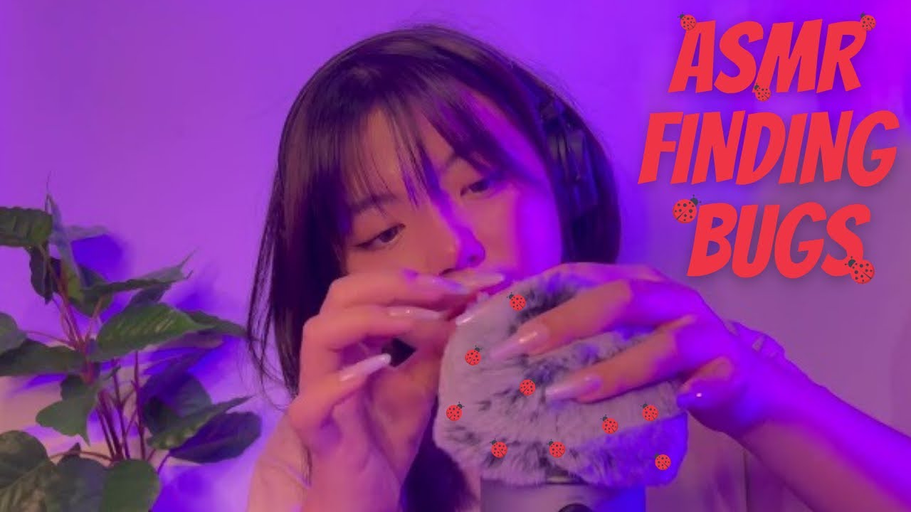 ASMR FINDING BUGS 🐞(Cari kutu)