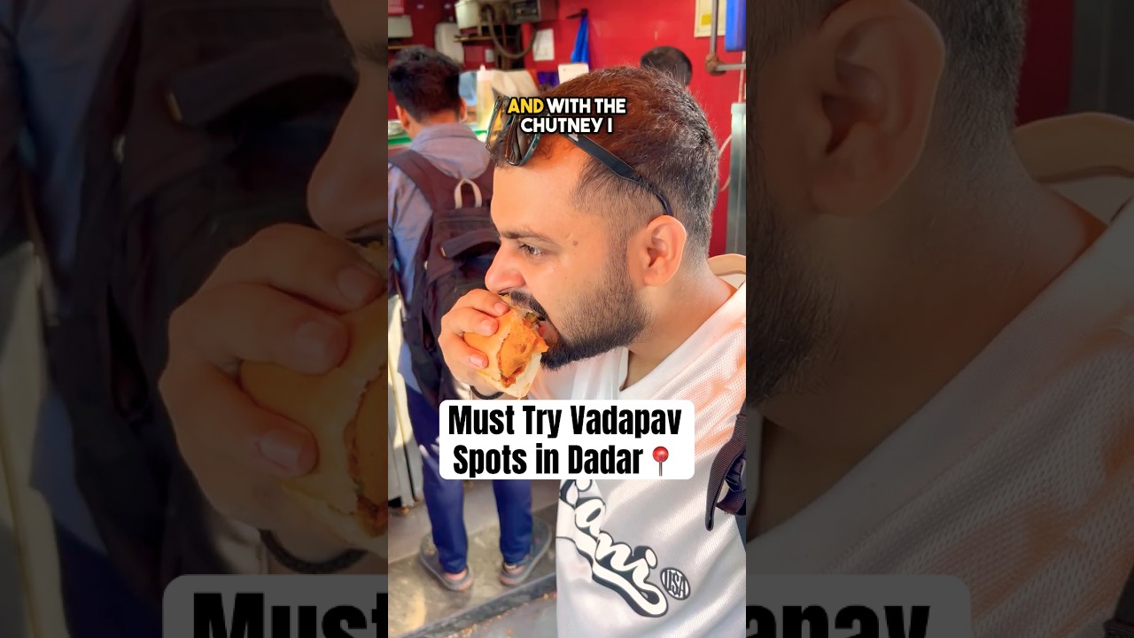 Dadar's Must Try best Vadapav Spots📍😍