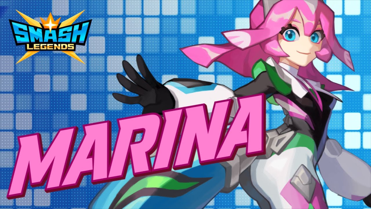 [SMASH LEGENDS] Let's meet Marina in SMASH LEGENDS!​