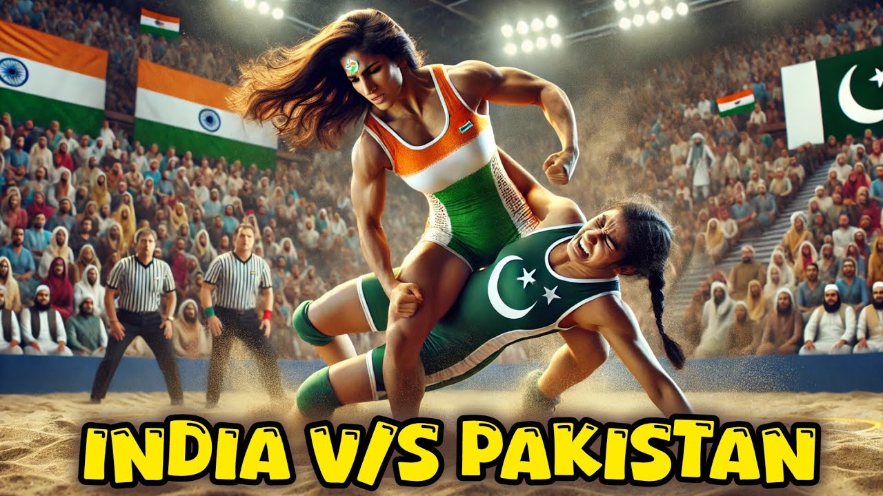 India v/s Pakistan Match || Indian v/s Pakistan Kushti Match ||