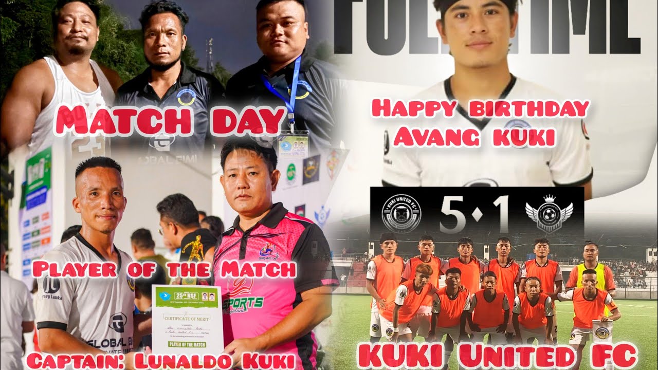 NSF Martyers Trophy Nagaland KUFC Match day, Birthday 🎂 celebration 
