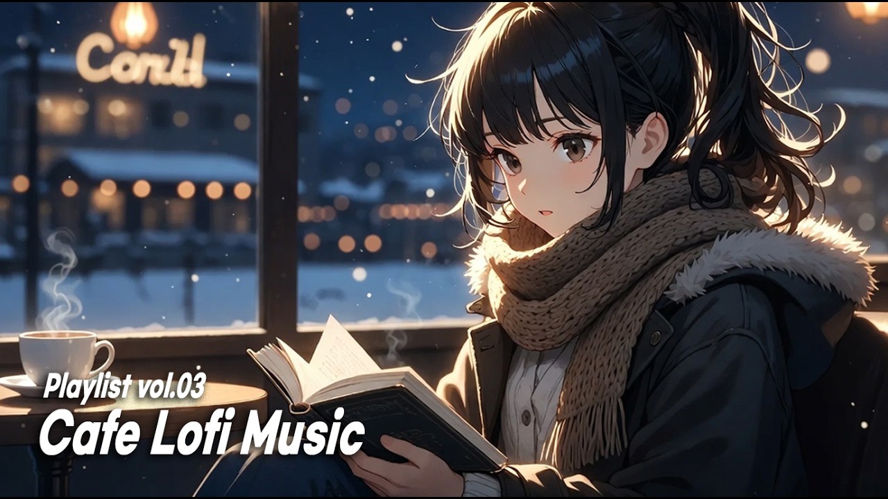 Cafe Lofi Music | Night & Chill | 저녁 새벽 카페 로파이 음악 플레이 리스트