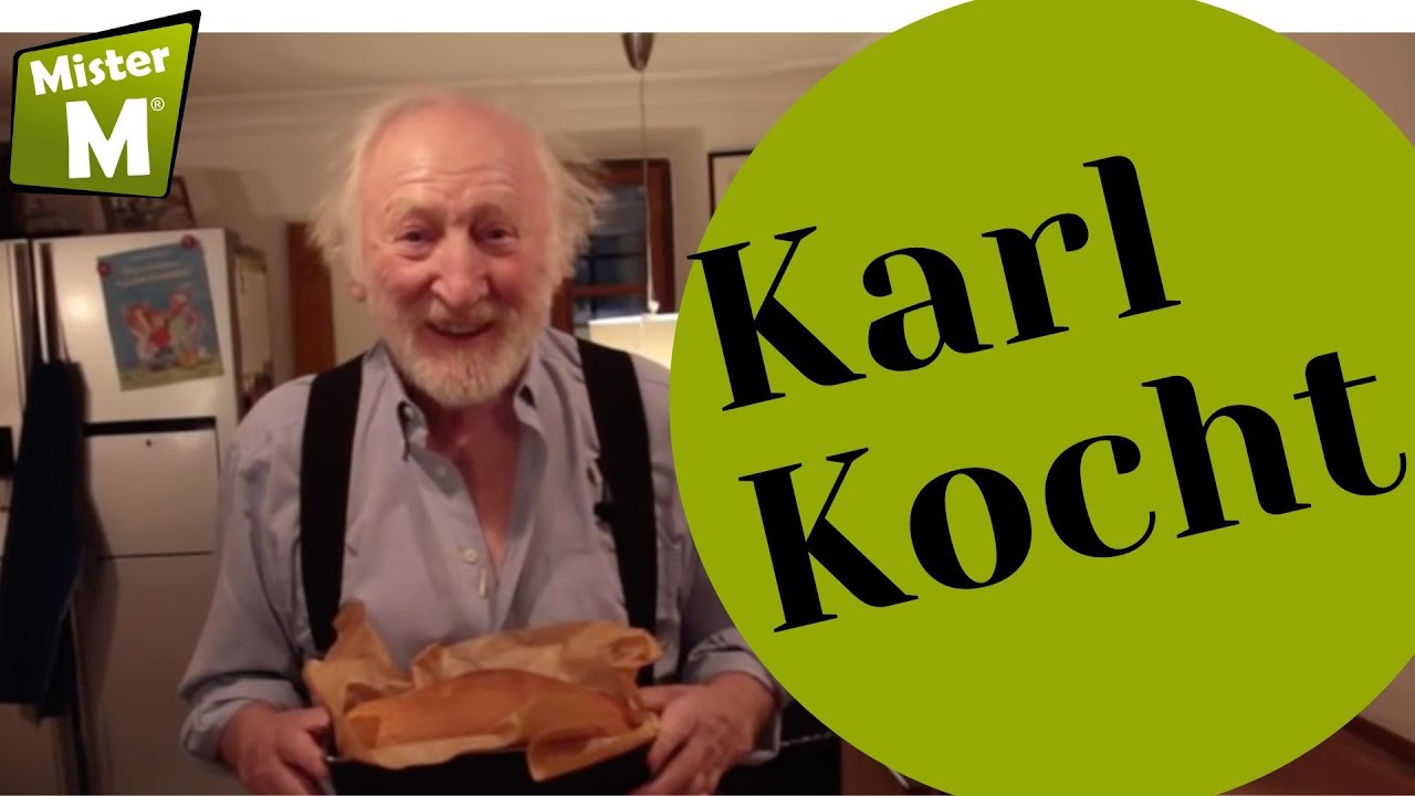 Karl Merkatz, alias Mundl Koch? Der Kuchen zum Buch 