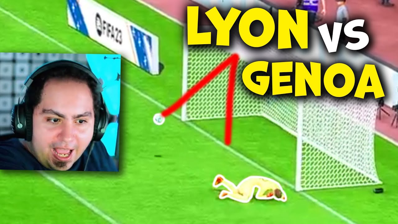 LYON vs GENOA SU FIFA 23 IN LIVE!!
