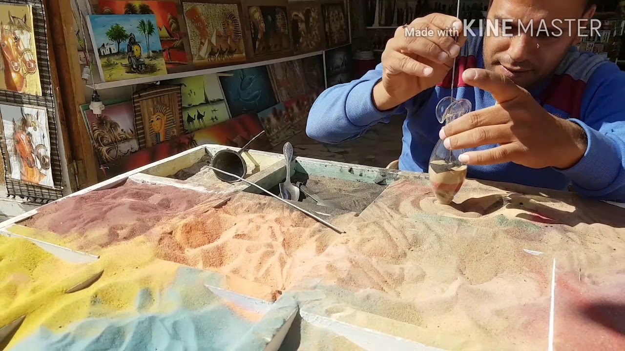 Amazing NUBIAN ART in ASWAN - Budget Travel Guide Egypt