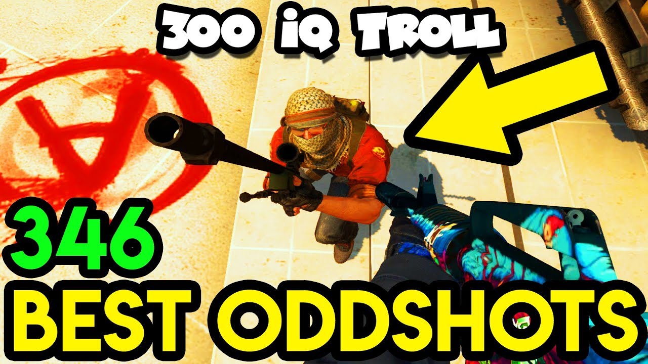 BEST SNEAKY TROLL EVER ! - CS:GO BEST ODDSHOTS #346